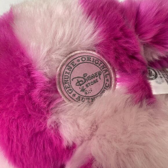 Cheshire Cat Alice in Wonderland Disney Store Plush Toy Stuffed Animal Pink - Picture 9 of 13